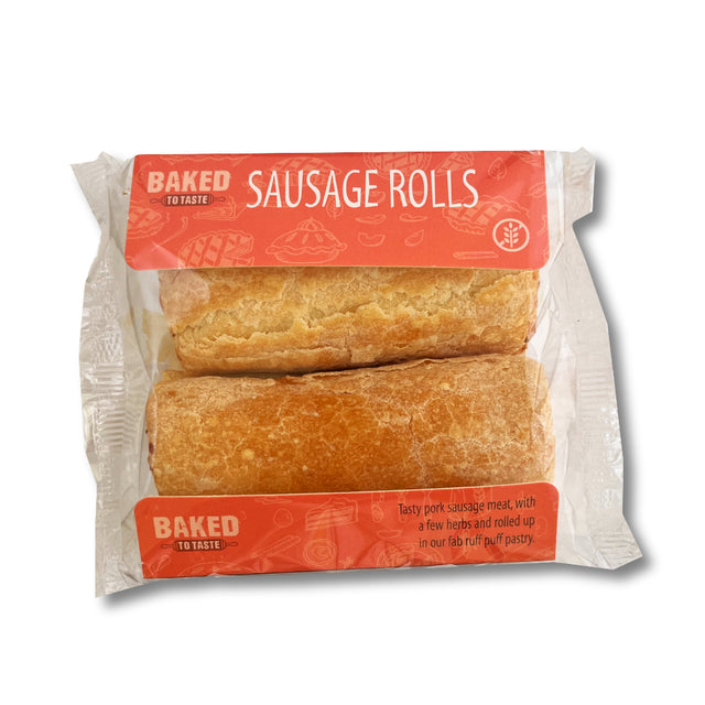 Gluten Free Twin Pack Sausage Rolls 220g - Greenlands Health Store