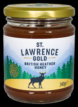 St Lawrence Gold British Heather Blossom Honey 340g - Greenlands Health Store