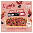 Clive's (Non Organic) Gluten Free Tomato and Olive Tart 150g - Greenlands Health Store