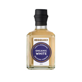 Seggiano Organic White Balsamic Vinegar 250ml - Greenlands Health Store
