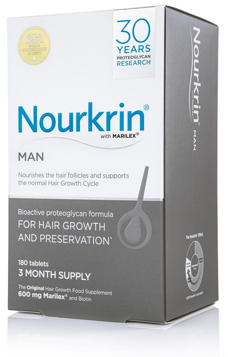 Nourkrin Man 3 Month Supply 180 tablets - Greenlands Health Store