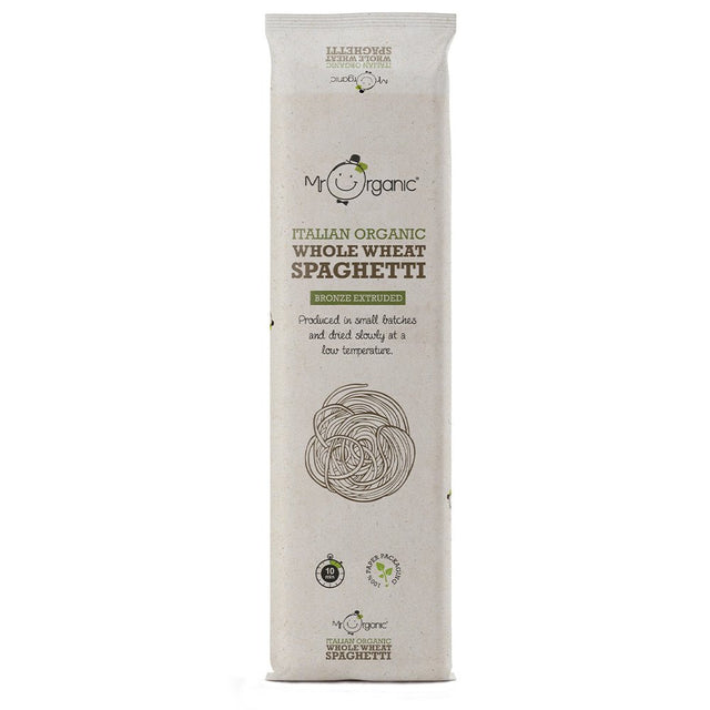 Mr Organic Whole Wheat Spaghetti Pasta 500g - Greenlands Health Store