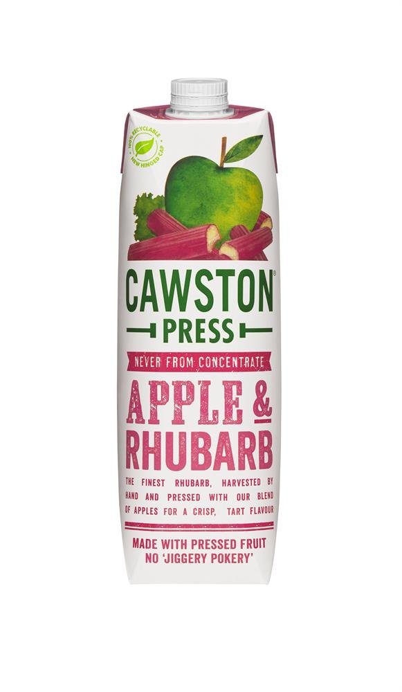 Apple & Rhubarb 1L - Greenlands Health Store