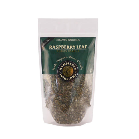 Hambleden Herbs Organic Raspberry Leaf loose leaf tea 45g - Greenlands Health Store