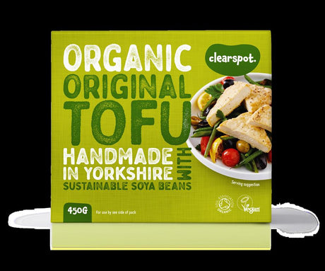 Clearspot Plain Organic Tofu 450g - Greenlands Health Store