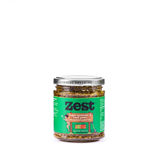 Coriander & Basil Pesto 165g - Greenlands Health Store