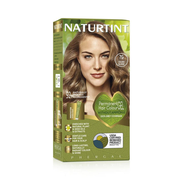 Permanent Hair Colourant Golden Blonde 7G 170ml - Greenlands Health Store