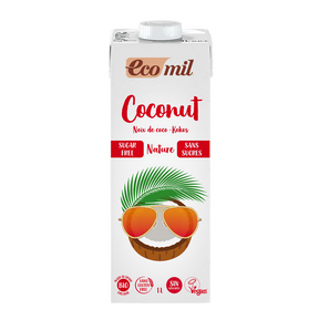 Organic Coconut Drink Sugar Free (8.5% coconut) 1L - Greenlands Health Store