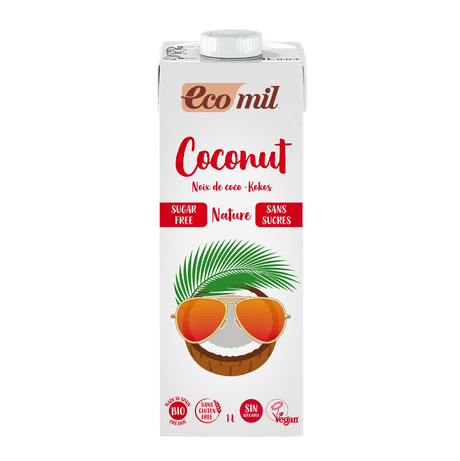 Organic Coconut Drink Sugar Free (8.5% coconut) 1L - Greenlands Health Store