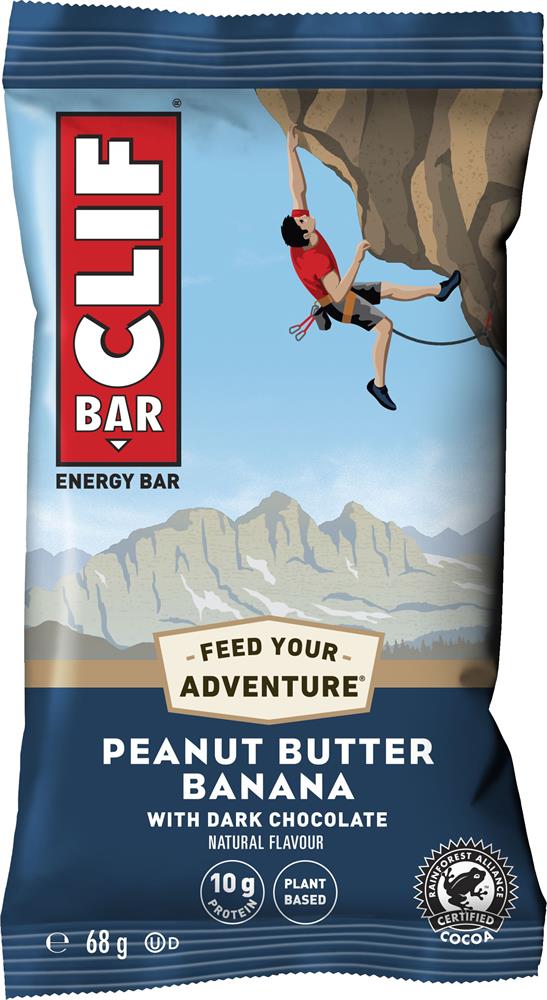 Peanut Butter Dark Choc Bar with Dried Bananas & 10g Protein 68g - Greenlands Health Store