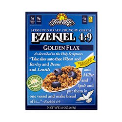 Ezekiel Sprouted Whole Grain Cereal Golden Flax 454g - Greenlands Health Store