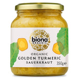 Organic Golden Turmeric Sauerkraut 350g - Greenlands Health Store