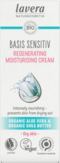 Lavera Basis Regenerating Moisturising Cream 50ml - Greenlands Health Store