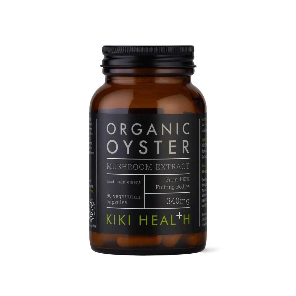 Organic Oyster Extract Mushroom 60 Vegicaps - Greenlands Health Store