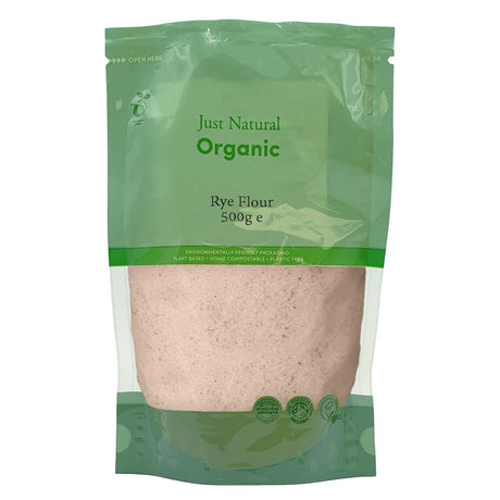 Organic Rye Flour 500g - Greenlands Health Store