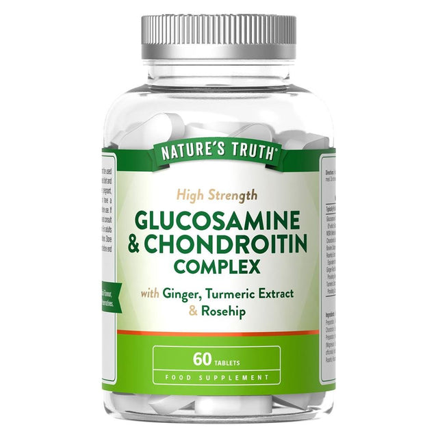 High Strength Glucosamine & Chondroitin Complex 60 tablets - Greenlands Health Store