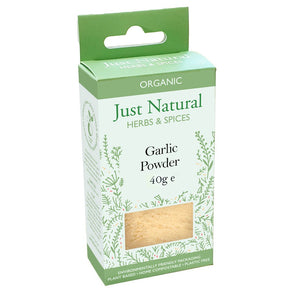 Organic Garlic Powder (Box) 40g - Greenlands Health Store