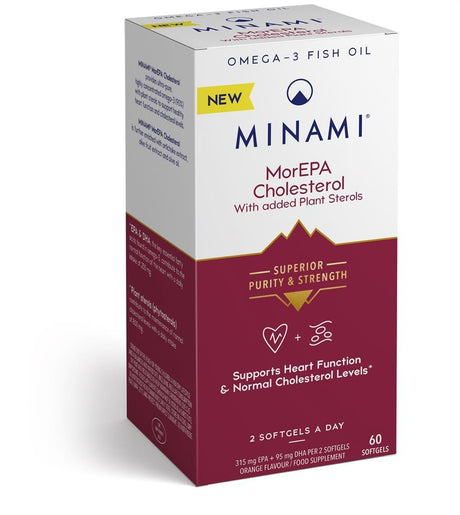 MINAMI MOREPA Cholesterol 24x60Caps XB - Greenlands Health Store