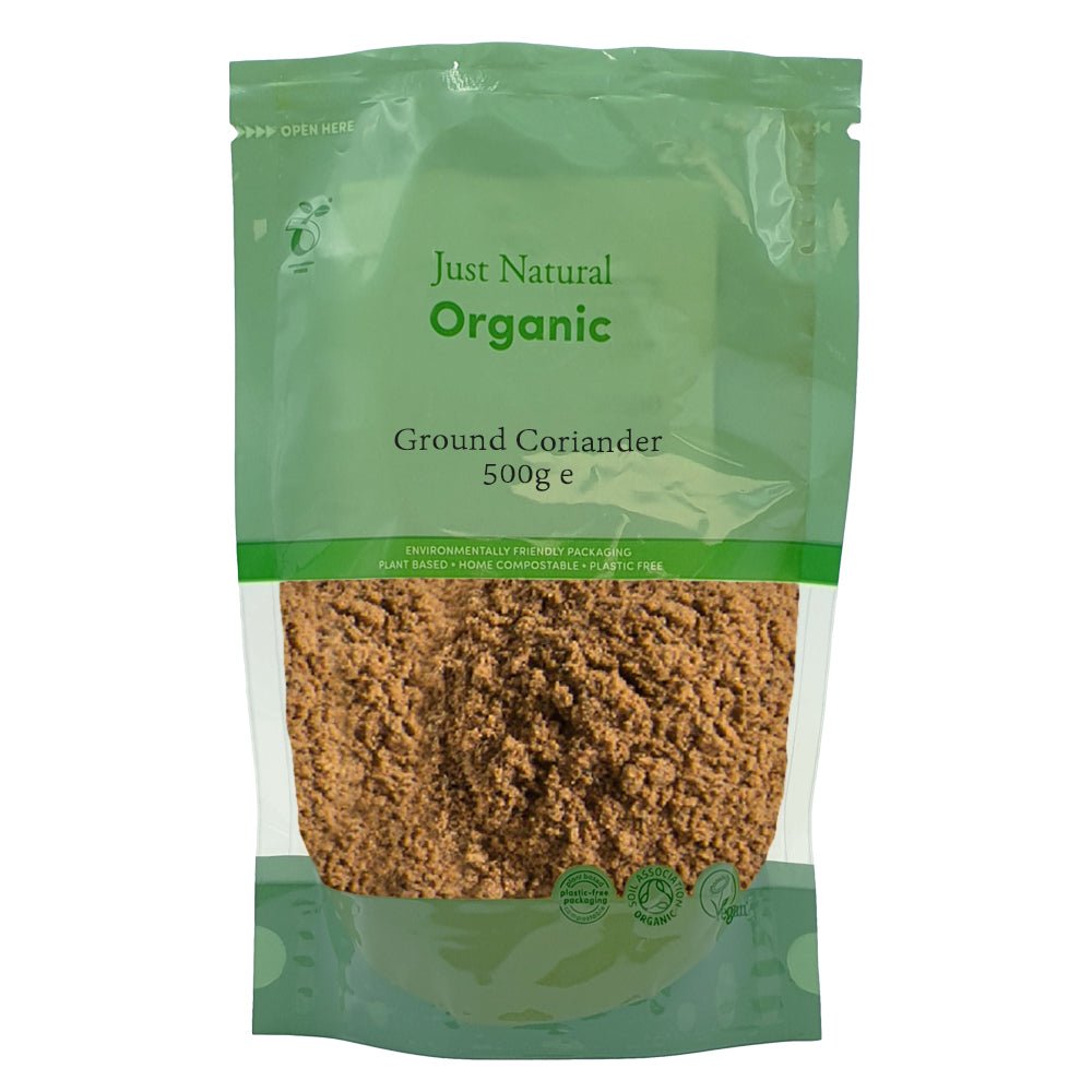 Organic Ground Coriander 500g - Greenlands Health Store