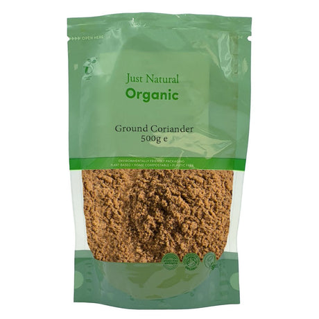 Organic Ground Coriander 500g - Greenlands Health Store