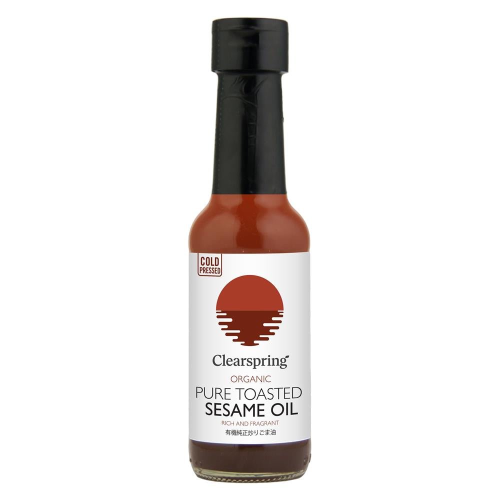 Organic Pure Toasted Sesame Oil 150ml - Greenlands Health Store