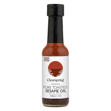 Organic Pure Toasted Sesame Oil 150ml - Greenlands Health Store