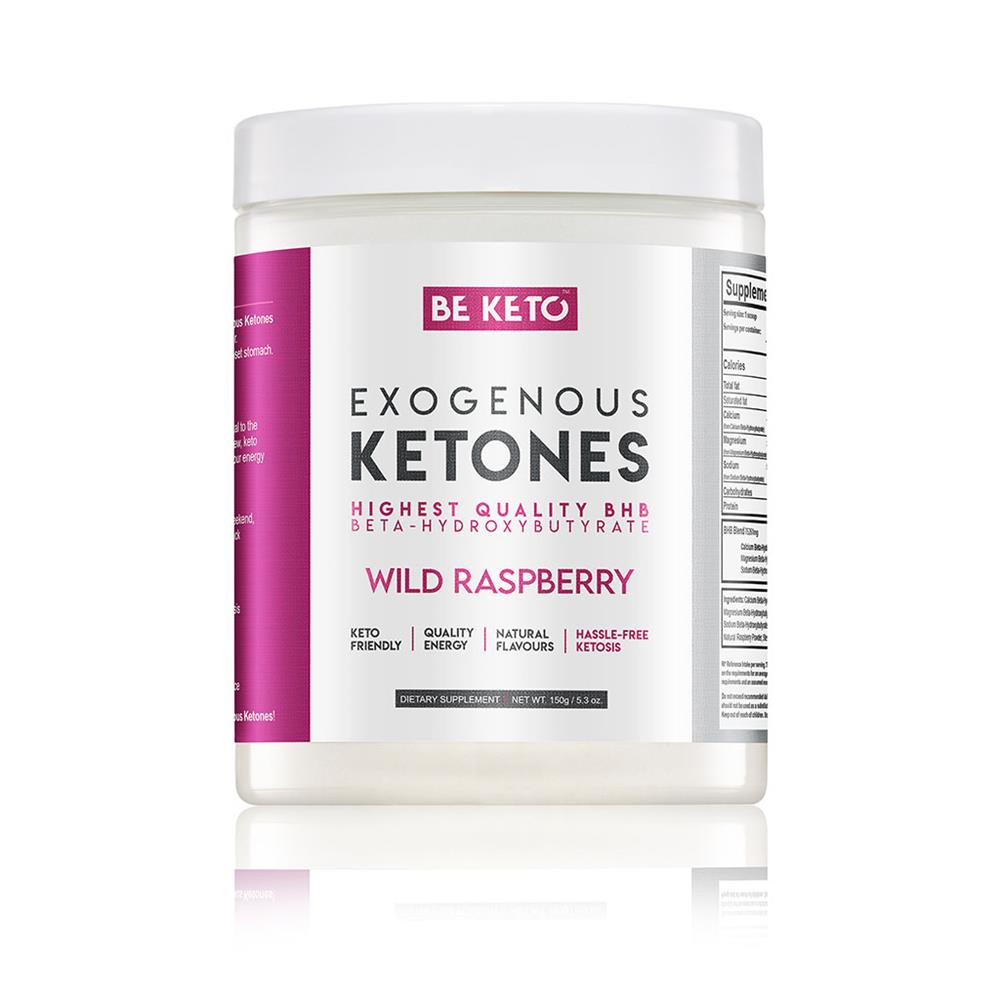 BeKeto - Exogenous Ketones Raspberry 150g - Greenlands Health Store