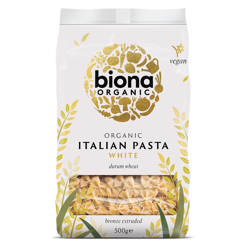 Organic White Farfalline Pasta 500g - Greenlands Health Store