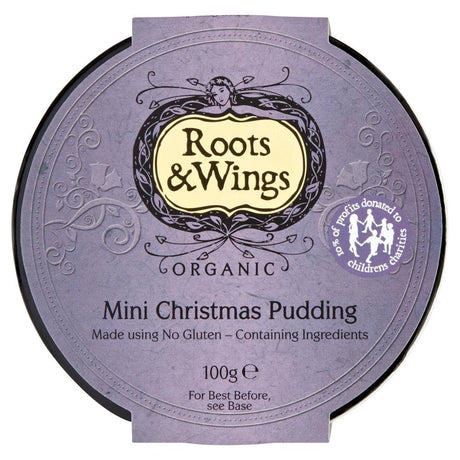 Organic Gluten Free Min Christmas Pudding 100g - Greenlands Health Store