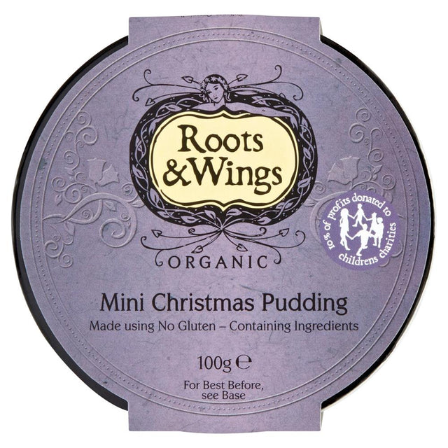 Organic Gluten Free Min Christmas Pudding 100g - Greenlands Health Store
