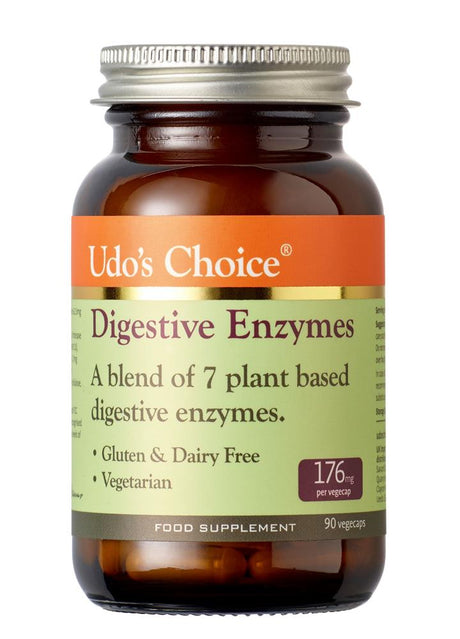 Digestive Enzyme contains 7 plant based enzymes 90 caps - Greenlands Health Store