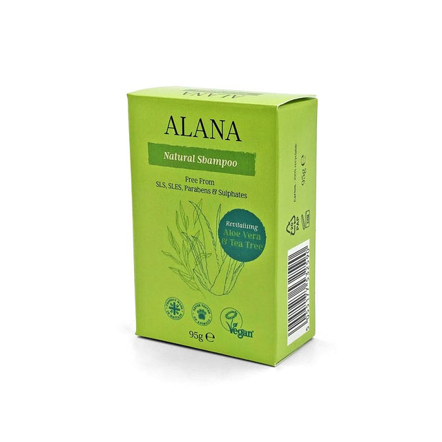 Aloe Vera & Tea Tree Natural Shampoo Bar 95g - Greenlands Health Store