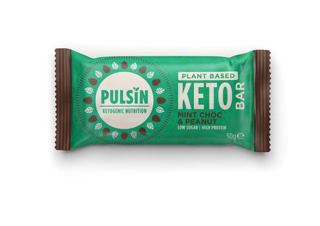 Choc Mint & Peanut Keto Bar 50g - Greenlands Health Store