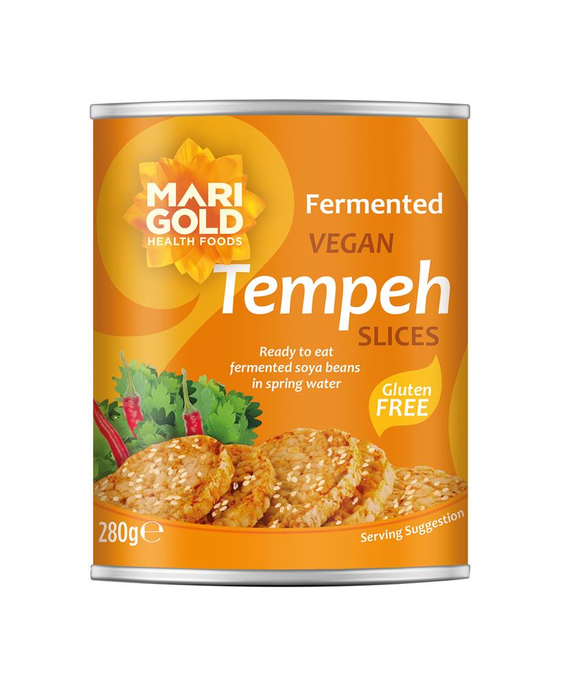Marigold Tempeh Canned 280g - Greenlands Health Store