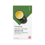 Organic Japanese Green Tea Sencha tea bags/box 20 teabags - Greenlands Health Store