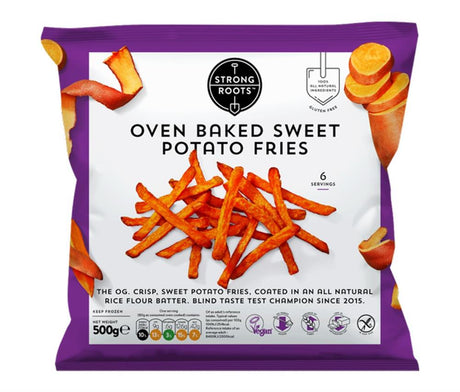 Sweet Potato Fries 500g - Greenlands Health Store