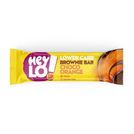 Heylo Choco Orange Brownie Bar 40g - Greenlands Health Store