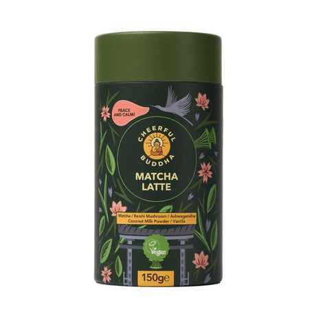 Cheerful Buddha Matcha Latte - 150g - Greenlands Health Store