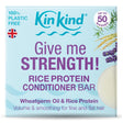 KinKind Give me STRENGTH! Conditioner Bar with Rice Protein 40g - Greenlands Health Store