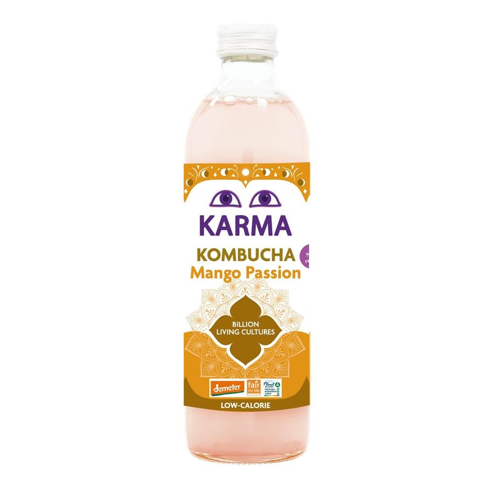 Karma Kombucha Mango Passion 500ml - Greenlands Health Store