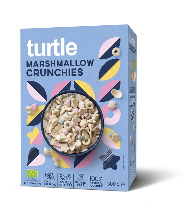Turtle Marshmallow Crunchies 300g Organic & Gluten free - Greenlands Health Store