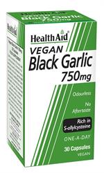 Black Garlic 750mg - 30 Vegicaps - Greenlands Health Store