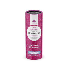 Ben & Anna - Pink Grapefruit Deodorant 40g - Greenlands Health Store