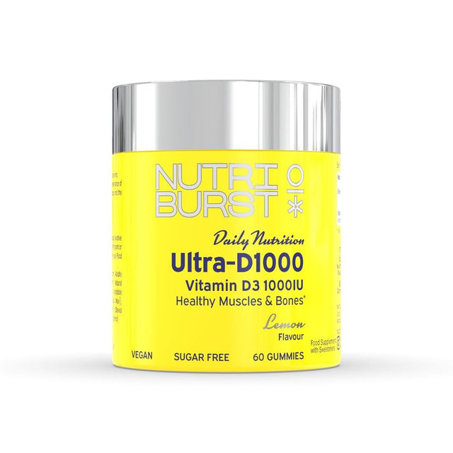 Vitamin D3 1000IU Vegan Sugar Free 60 Gummies [ICONS] - Greenlands Health Store