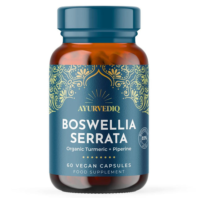 Boswellia Serrata with Turmeric & Black Pepper Extract - 60's - Greenlands Health Store