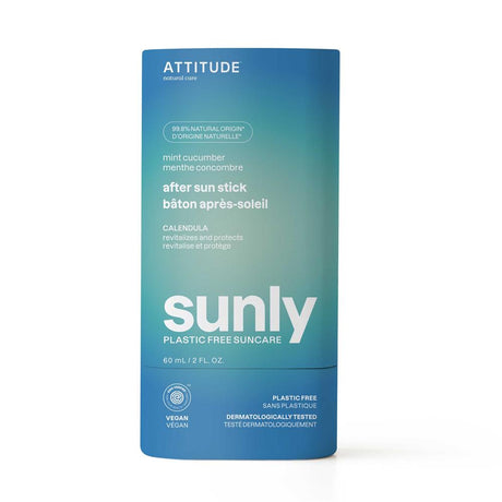 Sunly - After Sun Stick - Mint & Cucumber - 30 SPF - 60ml - Greenlands Health Store