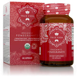 Pomegranate: Organic Natural Vegan Ethical Non - GMO 60 capsules - Greenlands Health Store