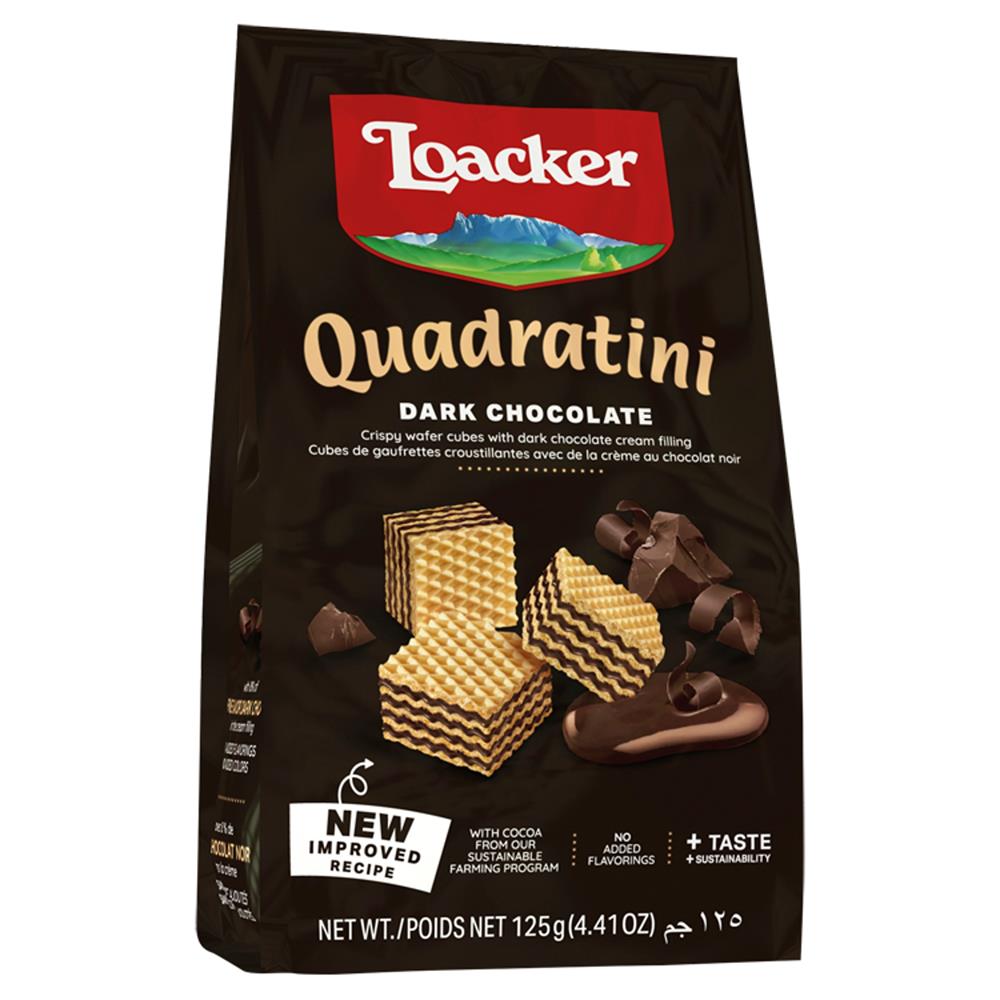 Loacker Dark Chocolate Quadratini - Greenlands Health Store
