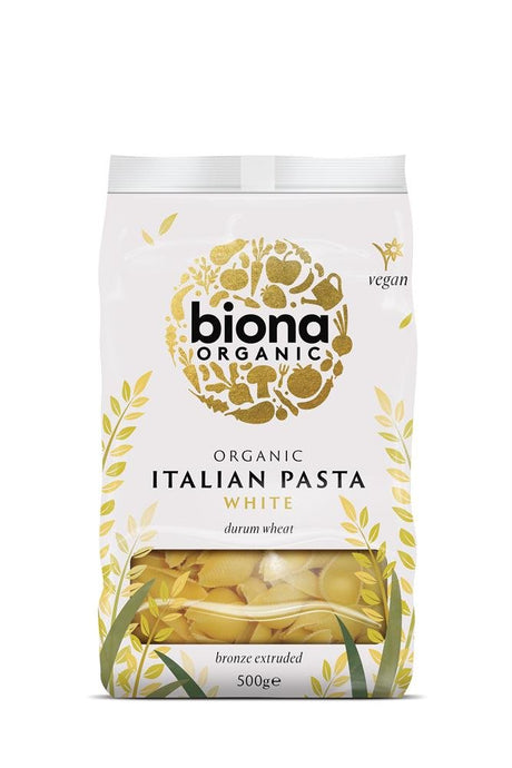 Organic White Conchiglie Pasta 500g - Greenlands Health Store