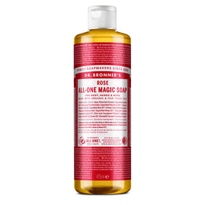 Rose All - One Magic Soap 475ml Organic - Greenlands Health Store
